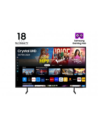 Samsung TU43DU7105K 109,2 cm (43") 4K Ultra HD Smart TV Wifi Negro