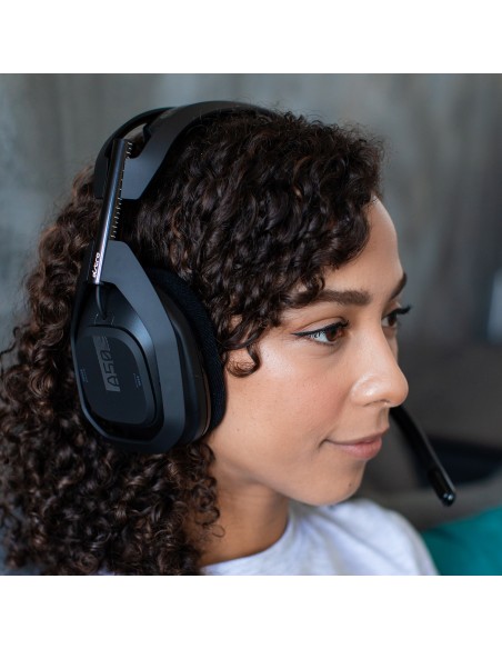 ASTRO Gaming A50 + Base Station Auriculares Inalámbrico Diadema Juego Negro, Oro