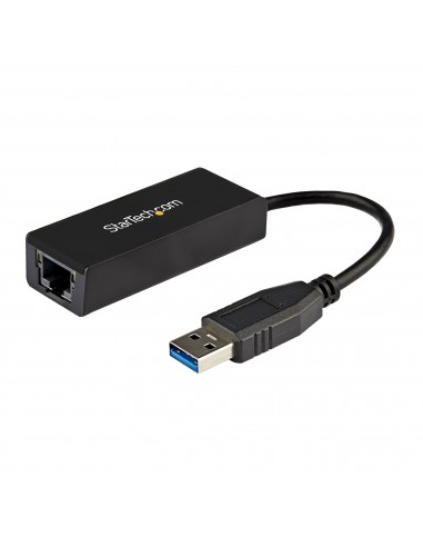 StarTech.com Adaptador Tarjeta de Red Externa USB 3.0 a Ethernet Gigabit - Conversor de Red NIC 10 100 1000 - Adaptador LAN