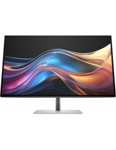 HP Series 7 Pro 27 inch QHD Monitor - 727pq pantalla para PC 68,6 cm (27") 2560 x 1440 Pixeles Full HD Negro, Plata