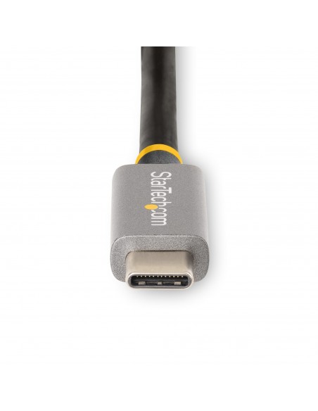 StarTech.com Cable de 1m USB4 - Cable USB-C Certificado por USB-IF - Cable USB Tipo C - 40Gbps - Power Delivery PD de 100W - 8K