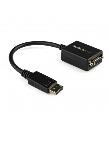 StarTech.com Adaptador Conversor de Vídeo DisplayPort DP a VGA HD15 - Convertidor Activo - 1920x1200