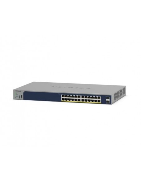 NETGEAR GS724TPv3 Gestionado L2 Gigabit Ethernet (10 100 1000) Energía sobre Ethernet (PoE) Gris