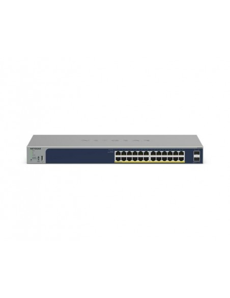 NETGEAR GS724TPv3 Gestionado L2 Gigabit Ethernet (10 100 1000) Energía sobre Ethernet (PoE) Gris