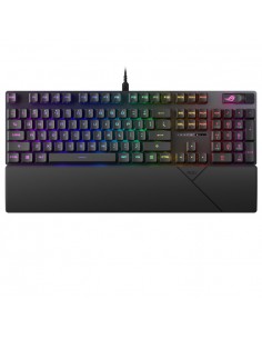 ASUS ROG Strix Scope II teclado Juego USB AZERTY Francés Negro