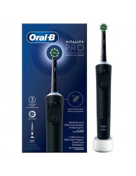 Oral-B Vitality Pro Adulto Cepillo dental giratorio Negro