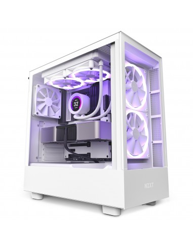 NZXT H5 Elite Midi Tower Blanco