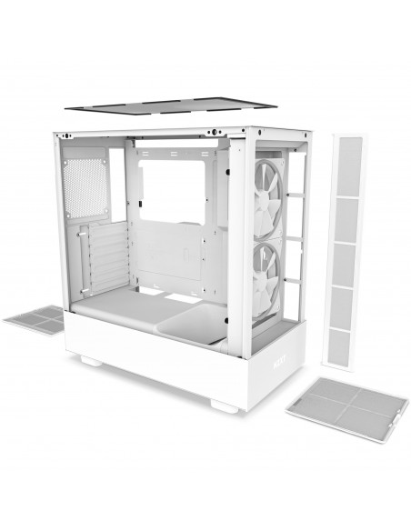 NZXT H5 Elite Midi Tower Blanco