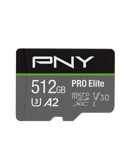 PNY PRO Elite microSDXC 512GB Clase 10