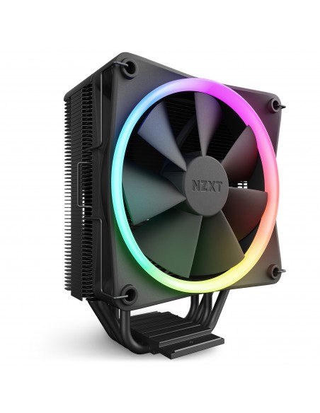 NZXT T120 RGB Procesador Refrigerador de aire 12 cm Negro 1 pieza(s)