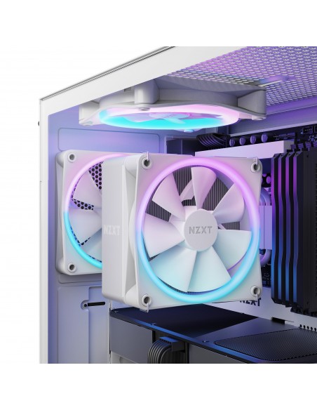 NZXT T120 RGB Procesador Refrigerador de aire 12 cm Blanco 1 pieza(s)