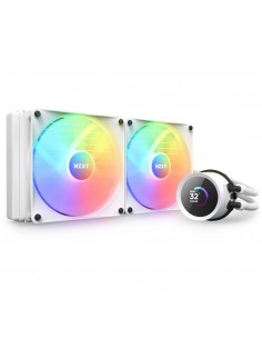 NZXT Kraken 280 RGB Procesador Sistema de refrigeración líquida todo en uno 14 cm Blanco 1 pieza(s)