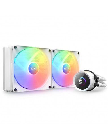 NZXT Kraken 280 RGB Procesador Sistema de refrigeración líquida todo en uno 14 cm Blanco 1 pieza(s)