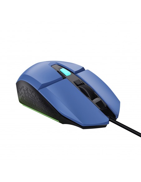 Trust GXT109B FELOX ratón Juego Ambidextro USB tipo A 6400 DPI