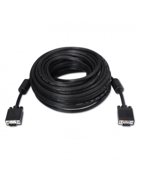 AISENS A113-0074 cable VGA 10 m VGA (D-Sub) Negro