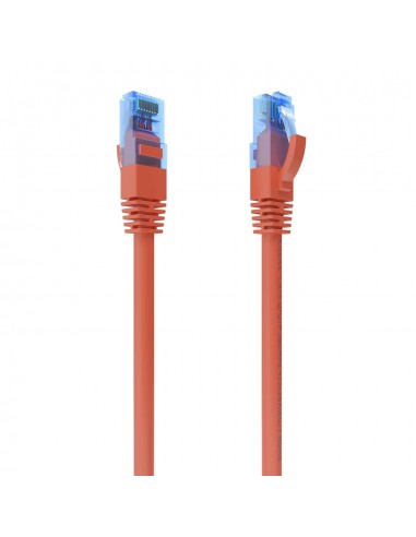 AISENS Cable De Red Latiguillo RJ45 Cat.6 UTP AWG26 CCA, Rojo, 30 cm