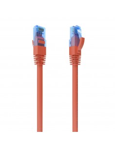 AISENS Cable De Red Latiguillo RJ45 Cat.6 UTP AWG26 CCA, Rojo, 1.5 m