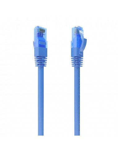 AISENS Cable De Red Latiguillo RJ45 Cat.6 UTP AWG26 CCA, Azul, 30 cm