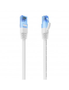 AISENS Cable De Red Latiguillo RJ45 Cat.6 UTP AWG26 CCA, Blanco, 30 cm