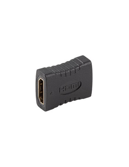 Lanberg AD-HDMI-01 cambiador de género para cable HDMI 2.0 Negro