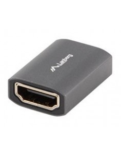 Lanberg AD-HDMI-02 cambiador de género para cable HDMI-A female 2.1 Plata