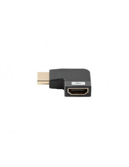 Lanberg AD-HDMI-09 adaptador de cable de vídeo HDMI tipo A (Estándar) Negro, Plata