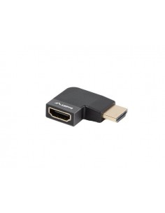 Lanberg AD-HDMI-10 adaptador de cable de vídeo HDMI tipo A (Estándar) Negro, Plata