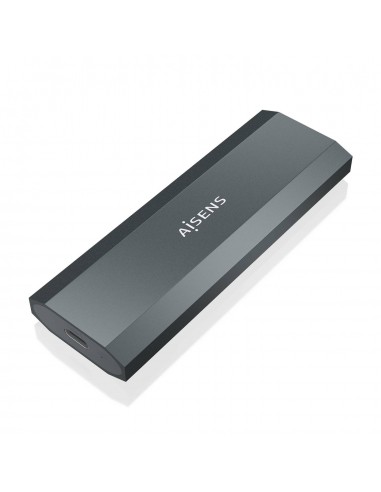 AISENS Caja Externa M.2 (NGFF) ASM2-029GR NVMe a USB3.2 Gen2, Gris