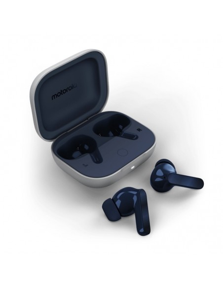 Motorola Moto Buds Auriculares Inalámbrico Dentro de oído Llamadas Música Deporte Uso diario Bluetooth Azul