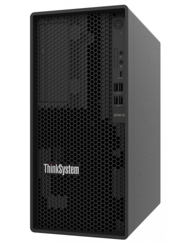 Lenovo ThinkSystem ST50 V2 servidor 2 TB Torre Intel Xeon E E-2324G 3,1 GHz 16 GB DDR4-SDRAM 500 W