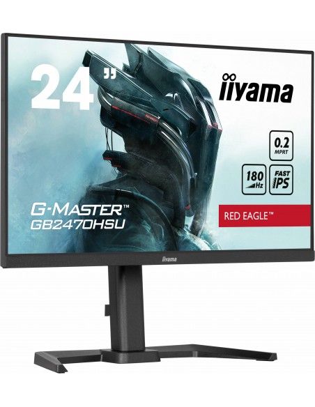 iiyama G-MASTER GB2470HSU-B6 pantalla para PC 60,5 cm (23.8") 1920 x 1080 Pixeles Full HD LCD Negro