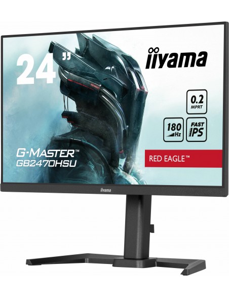 iiyama G-MASTER GB2470HSU-B6 pantalla para PC 60,5 cm (23.8") 1920 x 1080 Pixeles Full HD LCD Negro