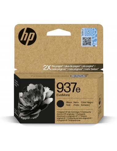 HP Cartucho de Tinta Original EvoMore 937e negra