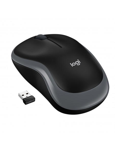 Logitech M185 ratón Oficina Ambidextro RF inalámbrico Óptico 1000 DPI