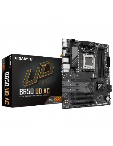 GIGABYTE B650 UD AC placa base AMD B650 Zócalo AM5 ATX