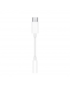 Apple MW2Q3ZM A cambiador de género para cable USB-C 3,5mm Blanco