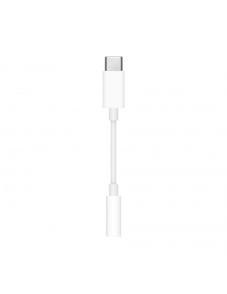 Apple MW2Q3ZM A cambiador de género para cable USB-C 3,5mm Blanco