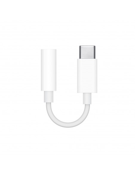 Apple MW2Q3ZM A cambiador de género para cable USB-C 3,5mm Blanco