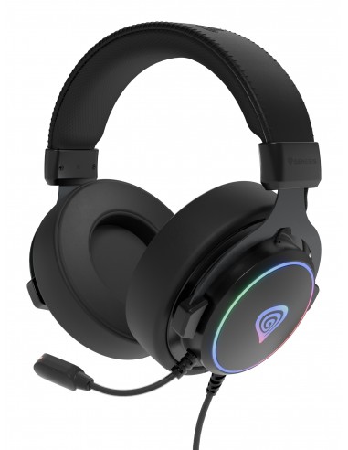 GENESIS NSG-2169 auricular y casco Auriculares Alámbrico Diadema Juego USB tipo A Negro