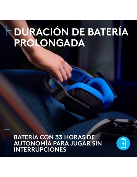 Logitech G Auriculares inalámbricos con micrófono Logitech G535 LIGHTSPEED para gaming - Auriculares supraaurales ligeros,