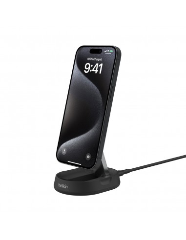 Belkin BoostCharge Pro Smartphone Negro Corriente alterna Cargador inalámbrico Carga rápida Interior