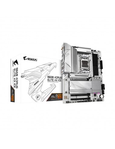 GIGABYTE B650 AORUS ELITE AX ICE placa base AMD B650 Zócalo AM5 ATX