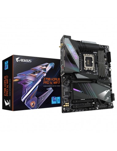 GIGABYTE Z790 AORUS PRO X WIFI7 placa base Intel Z790 Express LGA 1700 ATX