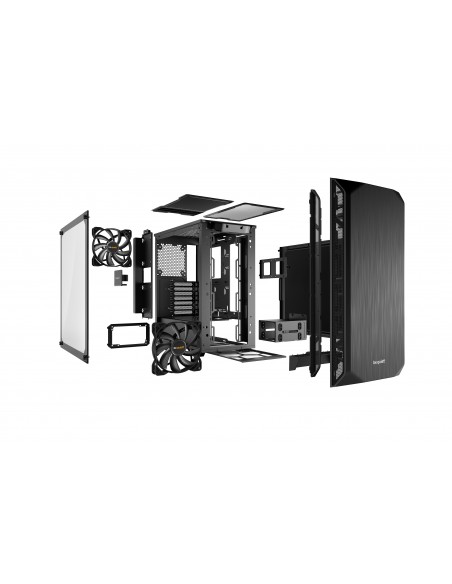 be quiet! BGW34 carcasa de ordenador Midi Tower Negro