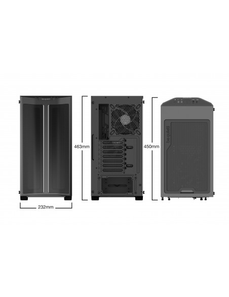 be quiet! Pure Base 500DX Midi Tower Negro