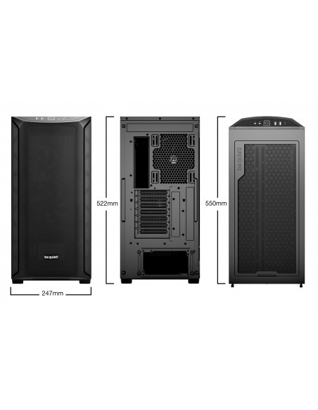 be quiet! Shadow Base 800 Black Midi Tower Negro