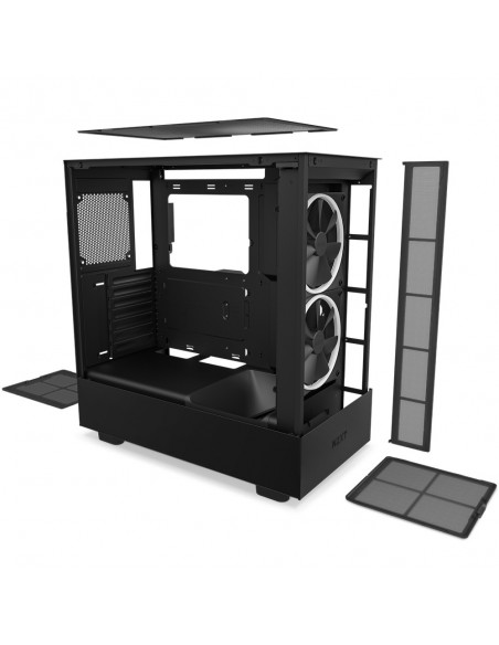 NZXT H5 Elite Midi Tower Negro, Transparente