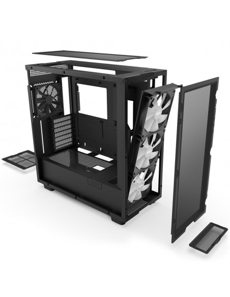 NZXT H7 Flow RGB Midi Tower Negro