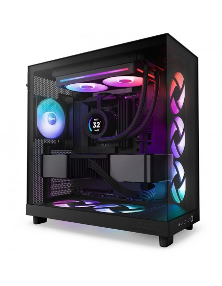 NZXT RF-U24HF-B1 sistema de refrigeración para ordenador Carcasa del ordenador Ventilador Negro