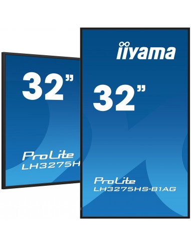 iiyama LH3275HS-B1AG pantalla de señalización Pantalla plana para señalización digital 81,3 cm (32") LCD Wifi 500 cd   m² Full